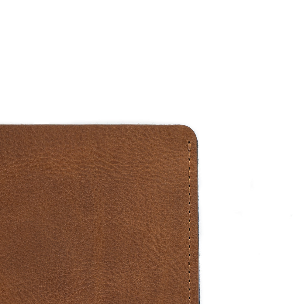 Leather Sleeve for iPad with Magnetic Strap by Maxara