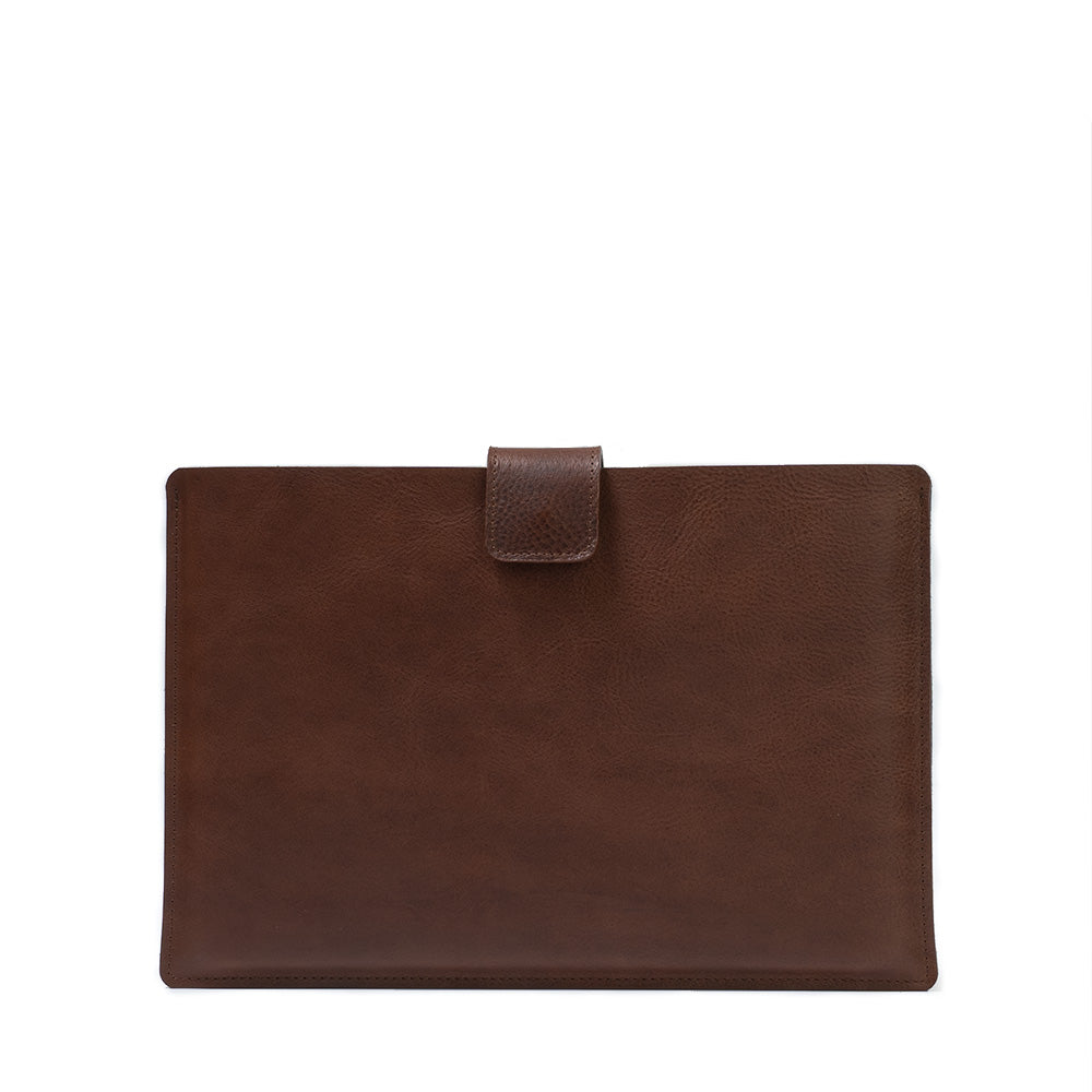 Leather Sleeve for iPad with Magnetic Strap by Maxara