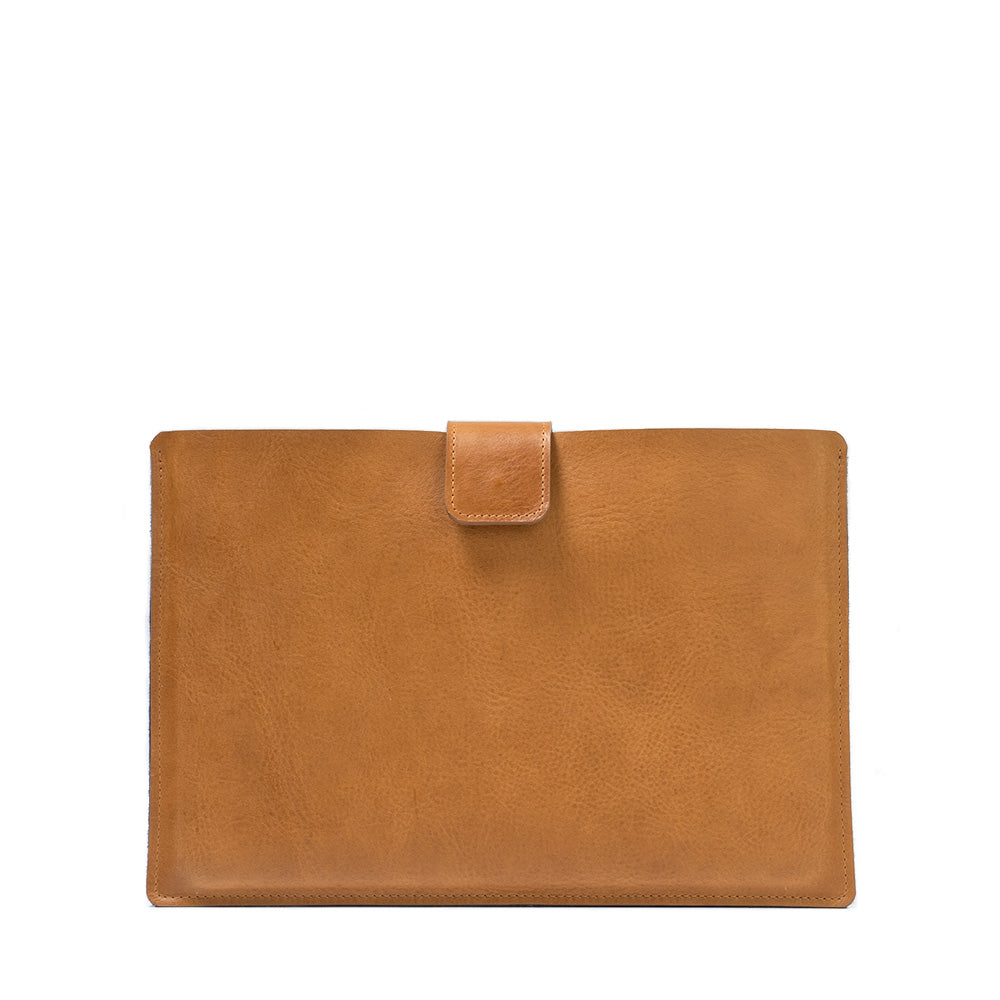 Leather Sleeve for iPad with Magnetic Strap by Maxara