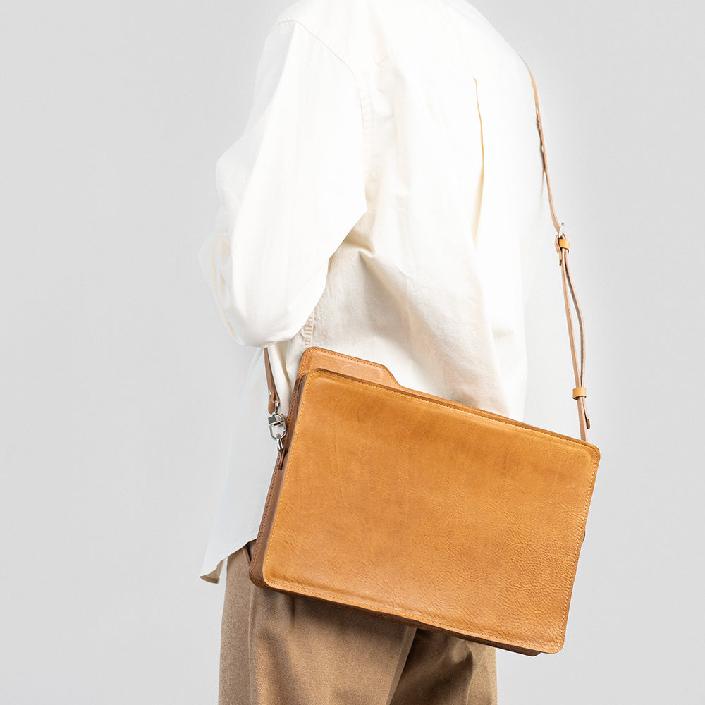 Leather Bag - The File by Maxara