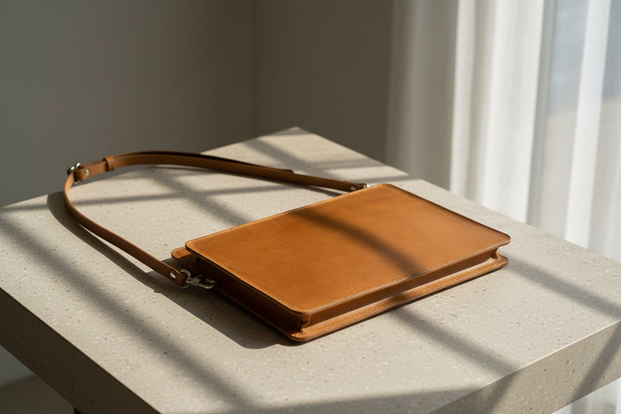 Leather Bag - The File by Maxara