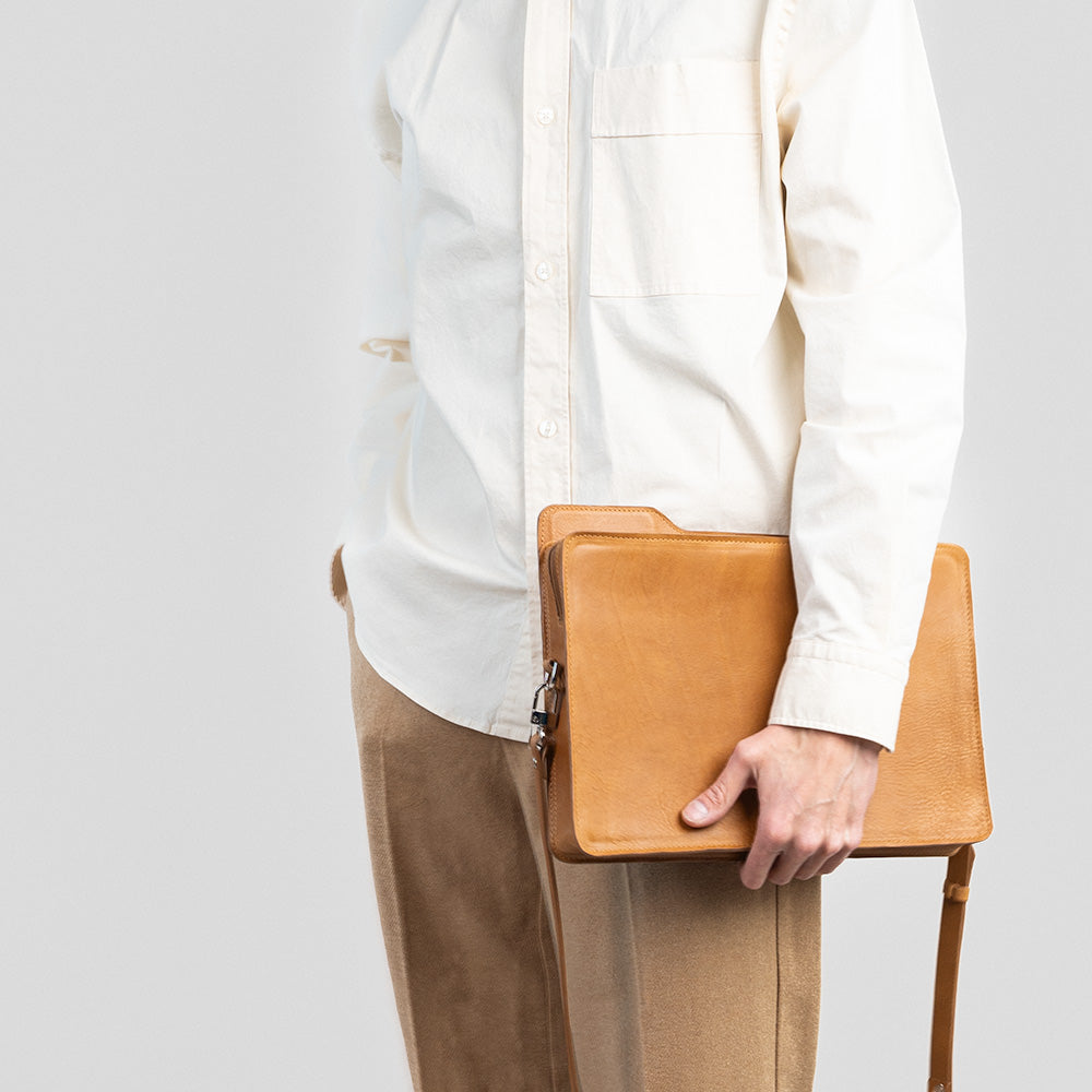 Leather Bag - The File by Maxara