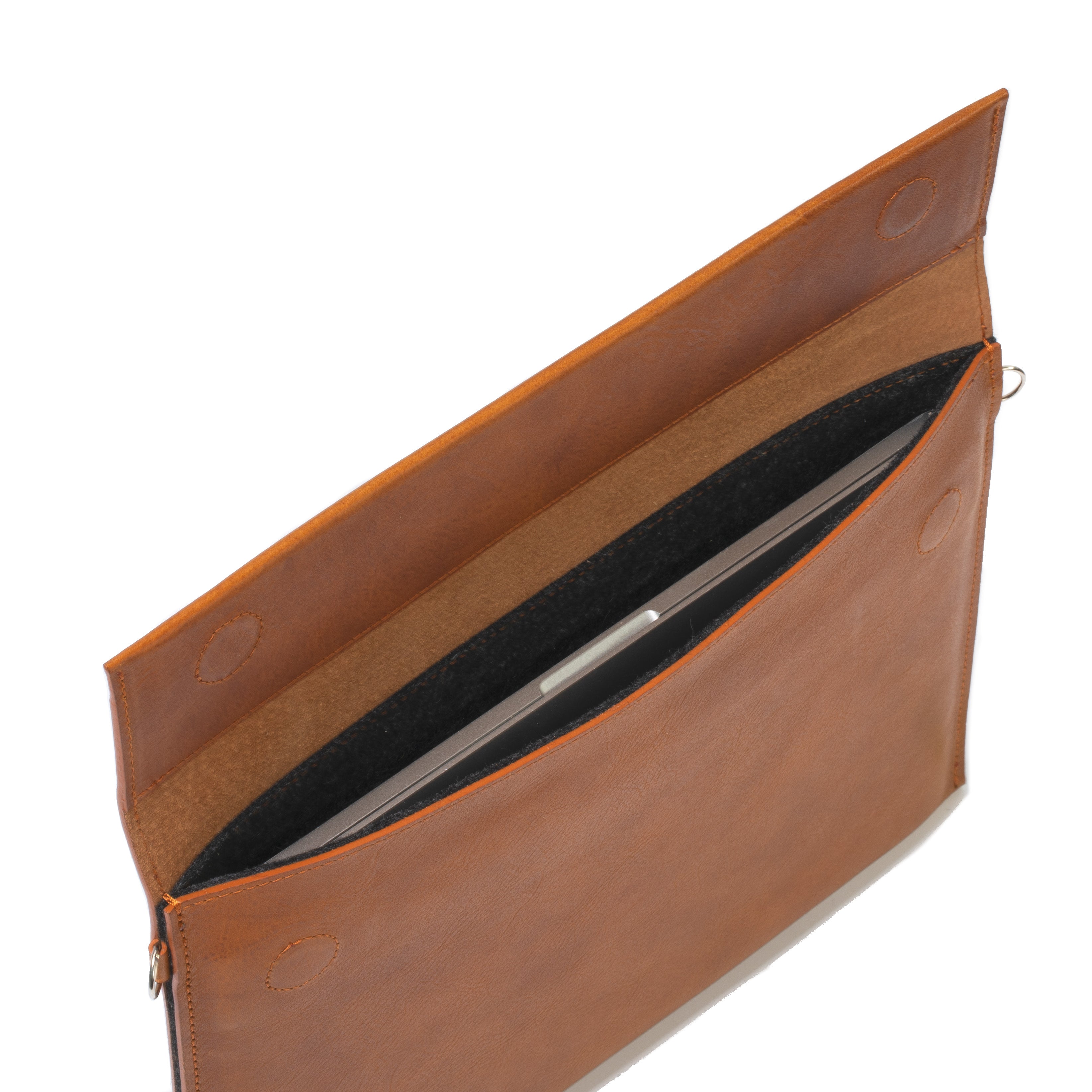 Leather Bag for MacBook - The Minimalist 2.0 by Maxara