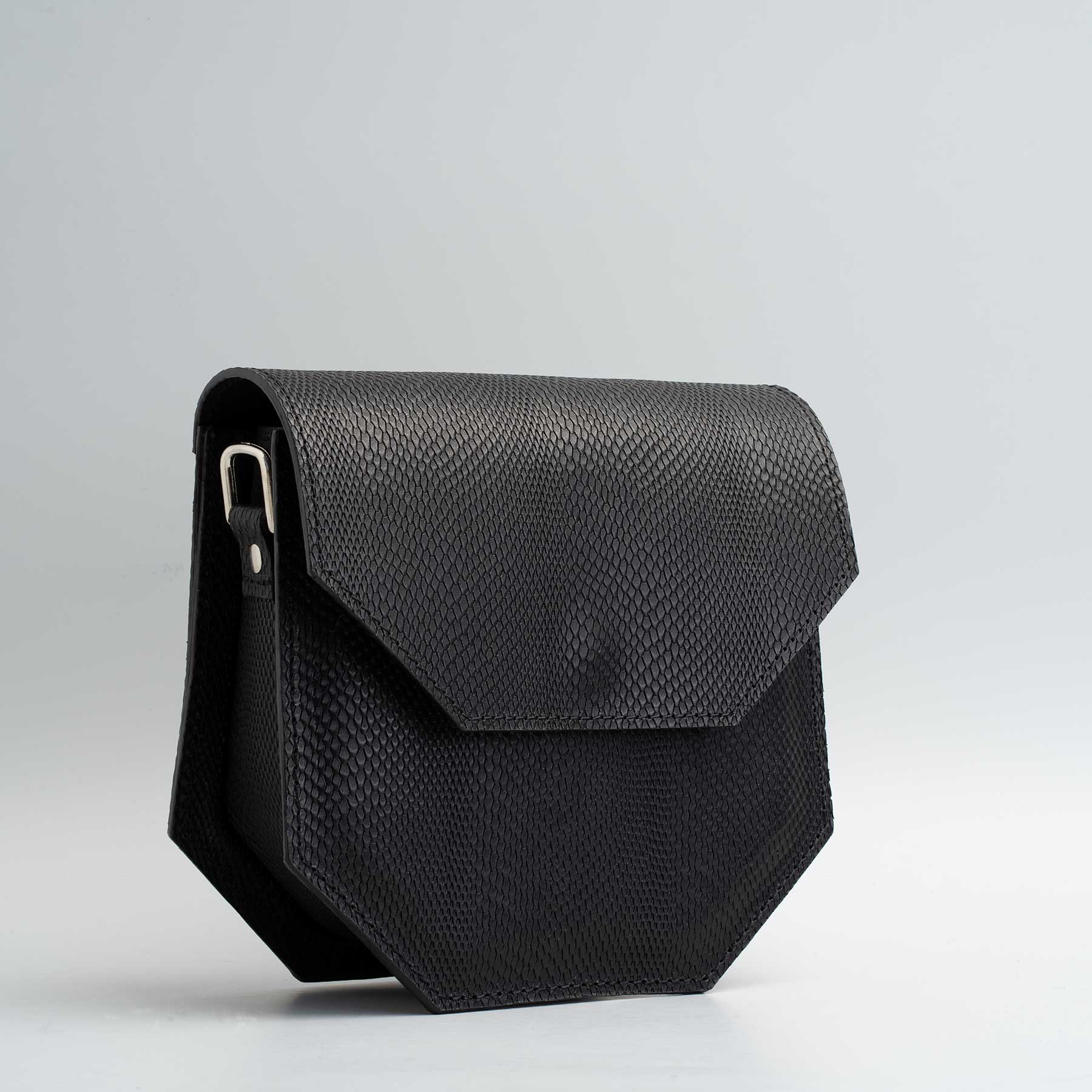 Embossed Snake Print Purse by Maxara